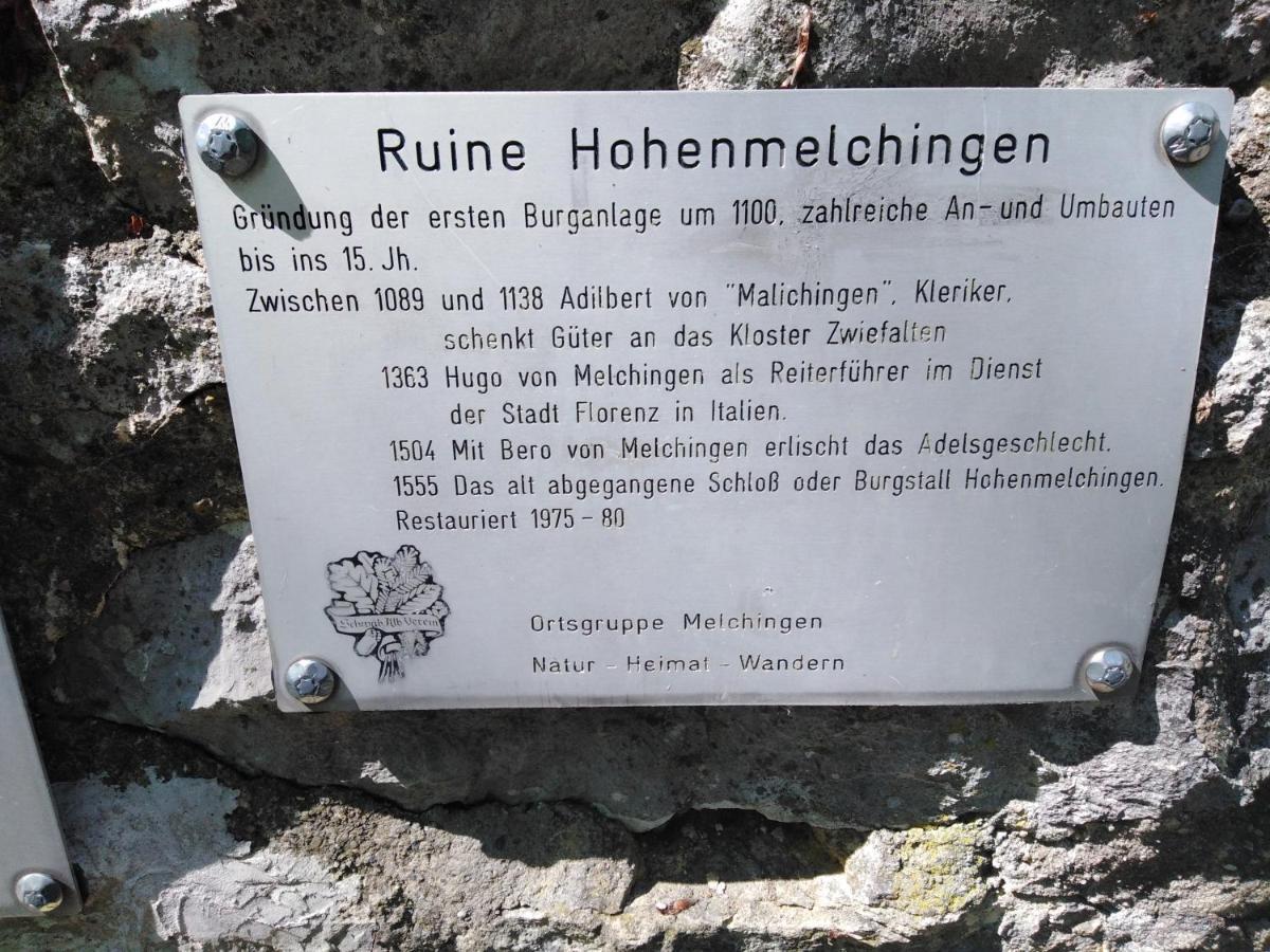 Ferienwohnung Mit Kleinem Garten Sonnenbuhl Bagian luar foto