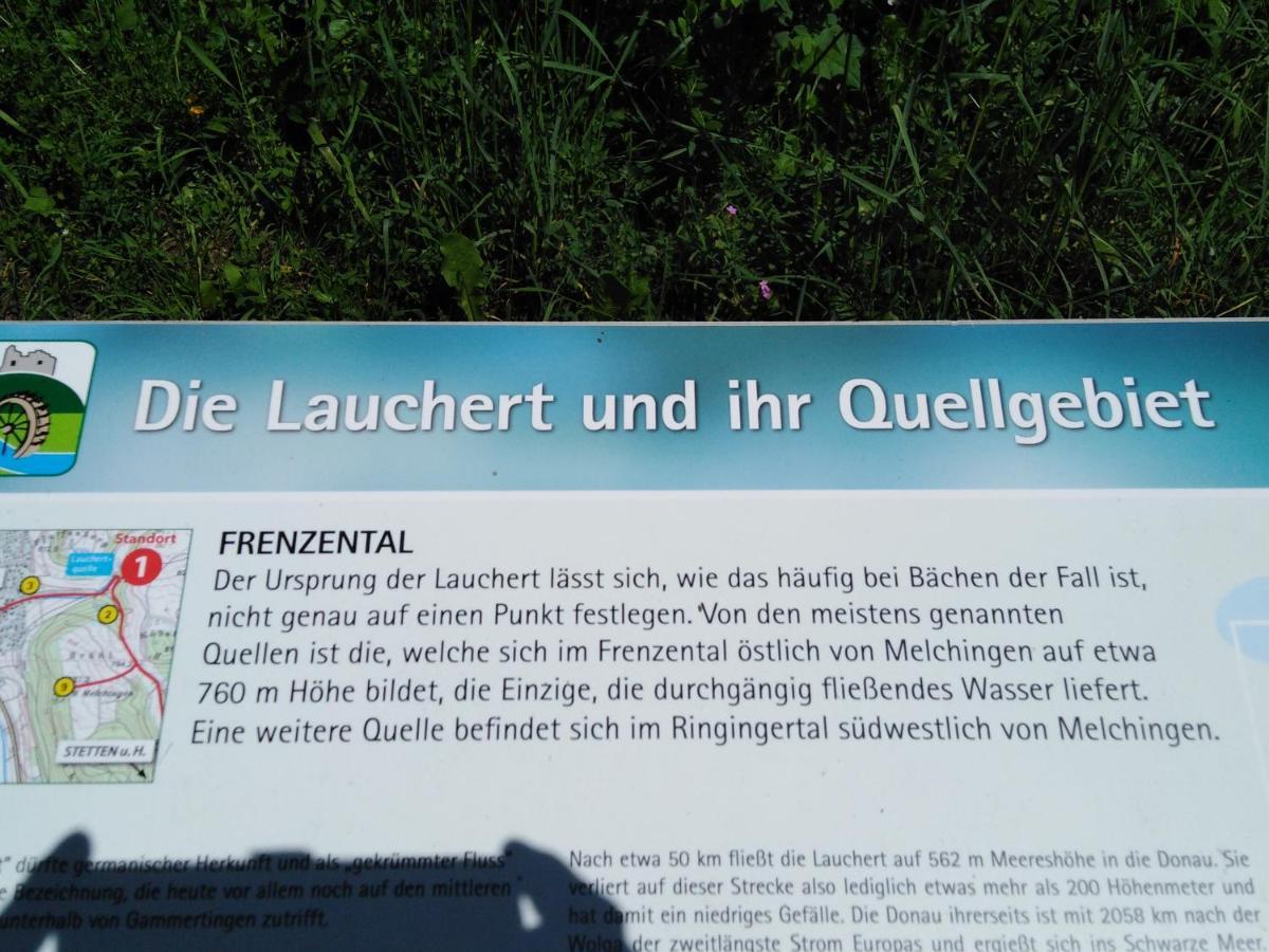 Ferienwohnung Mit Kleinem Garten Sonnenbuhl Bagian luar foto